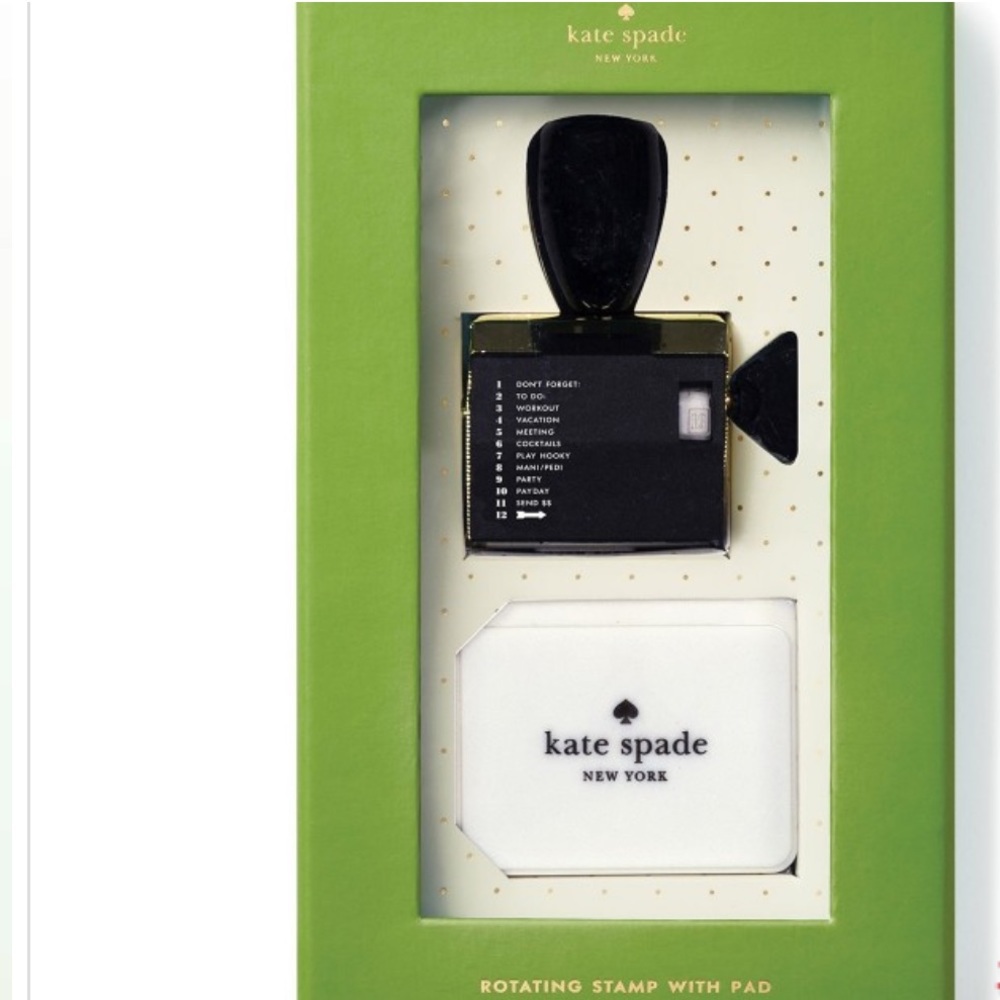 🆕 Kate Spade Call to Action Rotating Ink Stamper - Picture 7 of 7